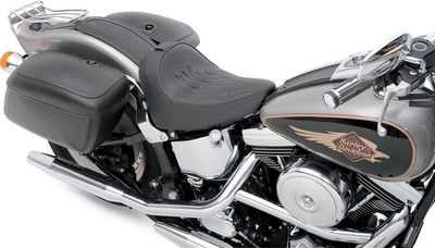 Täcklapp bakskärm Drag Specialties flame vinyl svart H-D 84-05