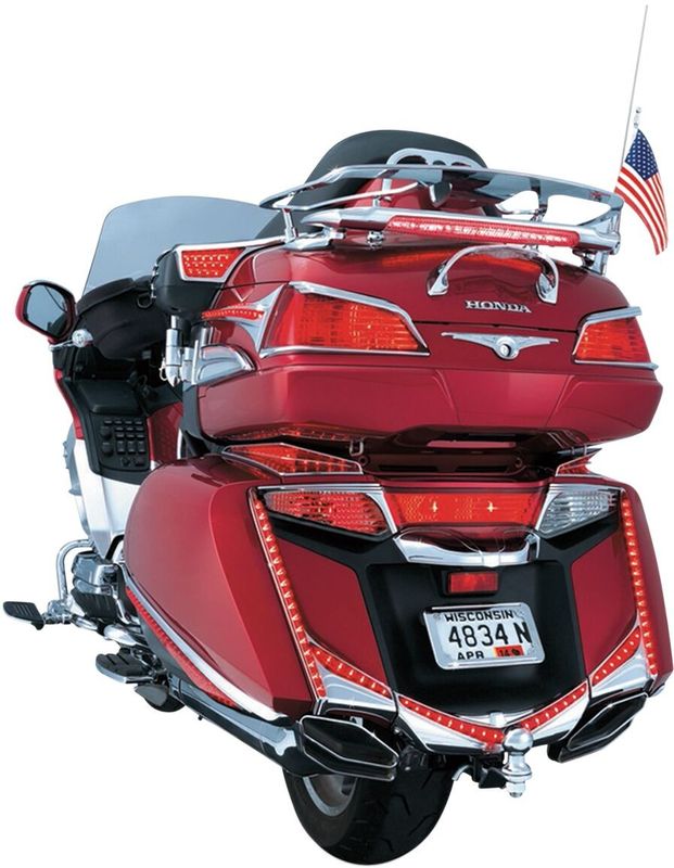 Skärmspets bak Kuryakyn LED krom Honda 12-17