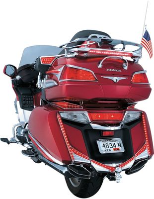 Skärmspets bak Kuryakyn LED krom Honda 12-17