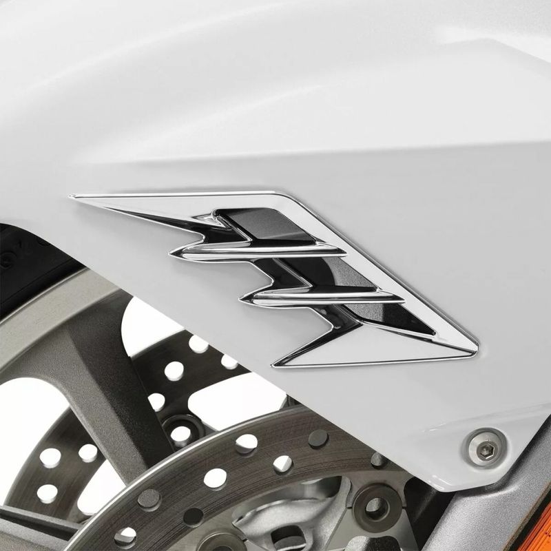 Dekor luftintag framskärm Show Chrome Honda 18-23