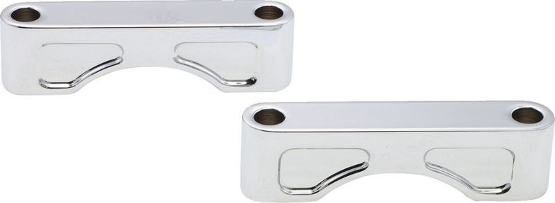 Monteringsblock framskärm Klock Werks Hugger 21" FLH21 krom Touring 83-13
