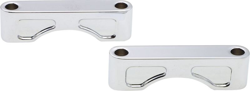 Monteringsblock framskärm Klock Werks Hugger 21" FLH21 krom Touring 83-13