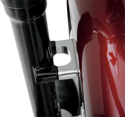 Framskärm Klock Werks Hugger Skinny Softail 85-15, Dyna 93-05, FX 85-86 krom