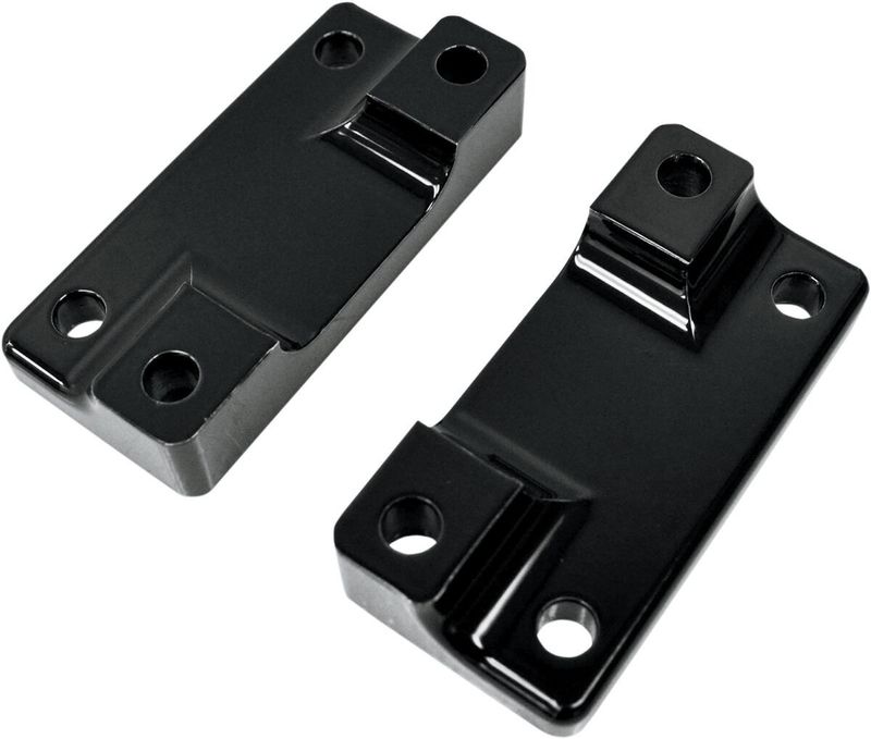 Adapter Drag Specialties Fender-To-Fork svart Touring 80-13