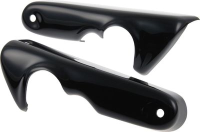 Kåpor skärmstag Cult-Werk blanksvart kort XL Sportster 04-22 (2-pack)