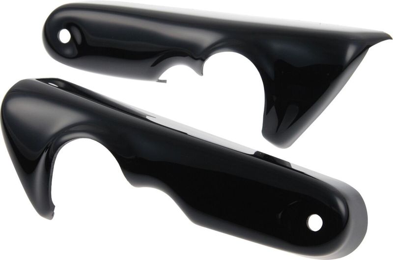 Kåpor skärmstag Cult-Werk blanksvart kort XL Sportster 04-22 (2-pack)