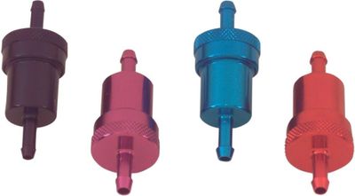 Bränslefilter Emgo 14-34431 anodiserad aluminium blå