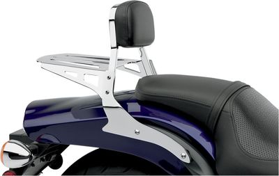 Sissybar Cobra Mini fyrkantig krom Softail 00-17