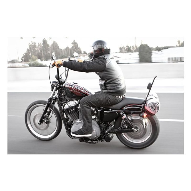 Sissybar Burly 13" svart XL Sportster 04-22