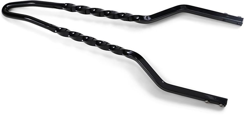 Sissybar Cycle Visions Twisted Stick 18" 8.25 8.75 svart