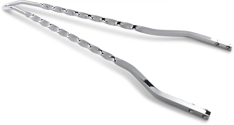 Sissybar Cycle Visions Twisted Stick 30" krom