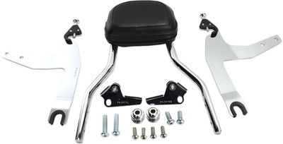 Ryggstöd Cobra Detachable Detch Fboy Softail 06-17 krom
