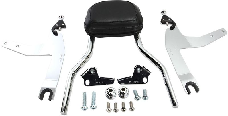 Ryggstöd Cobra Detachable Detch Fboy Softail 06-17 krom