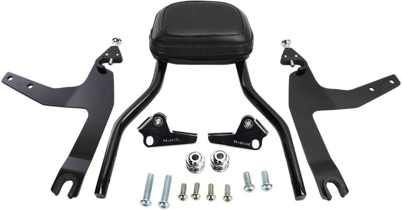 Ryggstöd Cobra Detachable Detch Fboy Softail 06-17 svart