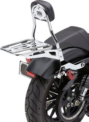 Ryggstöd Cobra Detachable Detch Sportster 04-22 krom