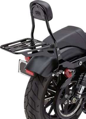 Ryggstöd Cobra Detachable Detch Sportster 04-22 svart