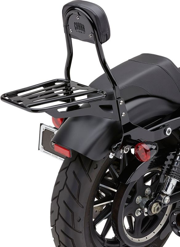 Ryggstöd Cobra Detachable Detch Sportster 04-22 svart