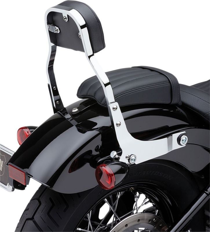 Ryggstöd Cobra Detachable krom Softail 06-17 602-2022