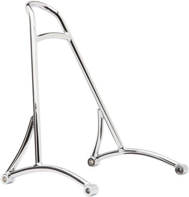 Sissybar Burly Brand 13" kort krom Dyna 06-17