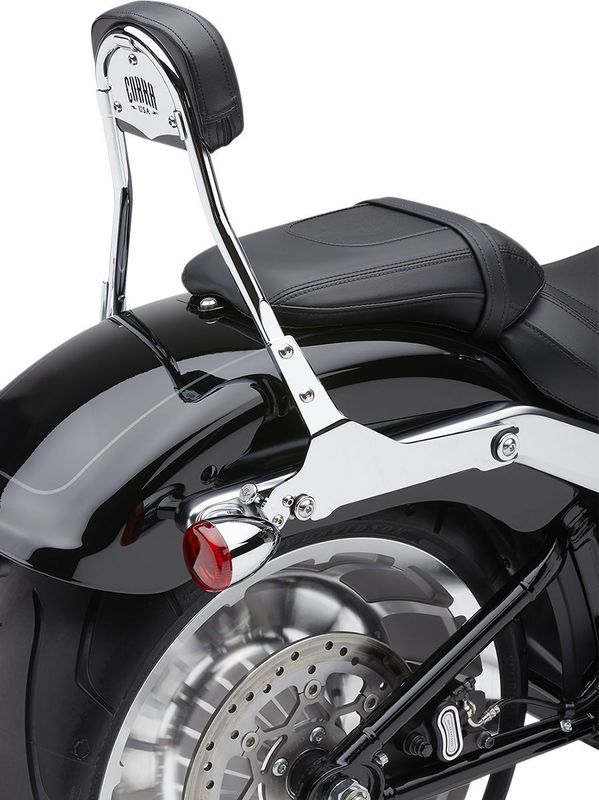 Ryggstöd Cobra Detachable Softail 18-upp krom