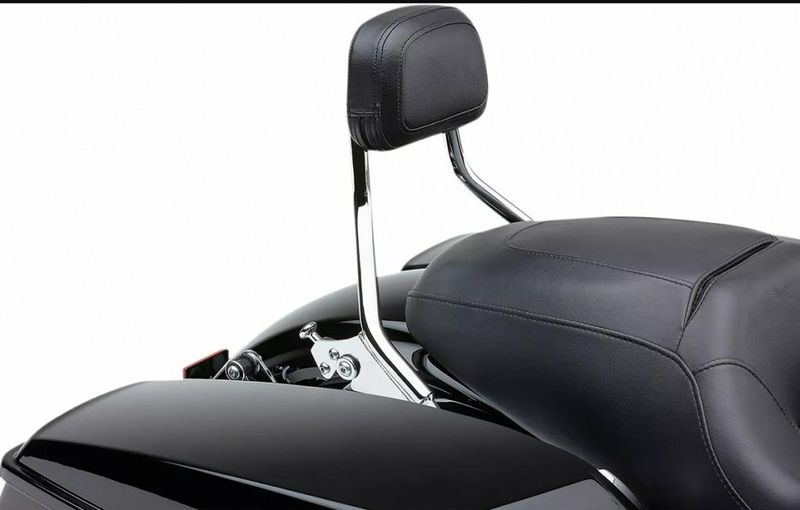Ryggstöd Cobra Detachable kort Touring 96-08 krom