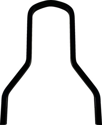 Sissybar Drag Specialties fyrkantig svart Softail 00-24, Touring 99-08