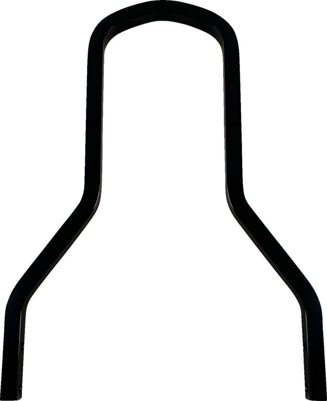 Sissybar Drag Specialties fyrkantig svart Softail 00-24, Touring 99-08