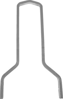 Sissybar Drag Specialties 15.5H 11W fyrkantig Softail 06-24, Touring 14-20