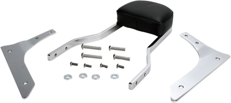Sissybar Cobra fyrkantig krom kort Honda Shadow / Shadow Aero 04-16