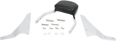 Sissybar Cobra fyrkantig krom Honda VTX 1300 C 07-09