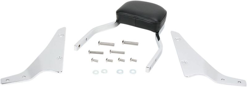 Sissybar Cobra fyrkantig krom Honda VTX 1300 C 07-09
