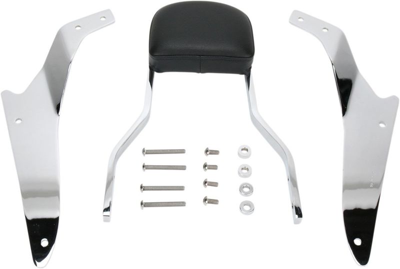 Sissybar Cobra fyrkantig krom Honda Shadow / Shadow Deluxe 99-07