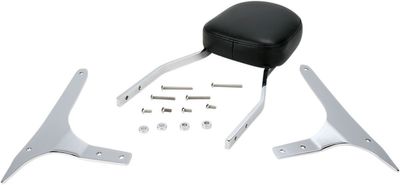Sissybar Cobra Vstar Tall fyrkantig krom Yamaha V Star / Midnight Star 09-15