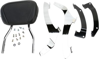 Sissybar Cobra rund krom kort Honda Sabre 10-14