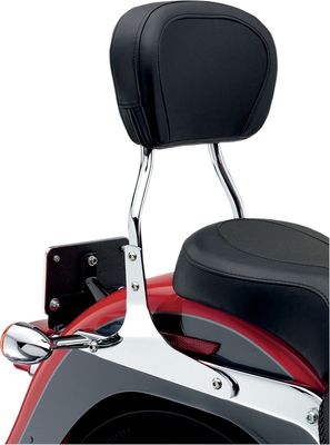 Sissybar Cobra rund krom Softail 00-06