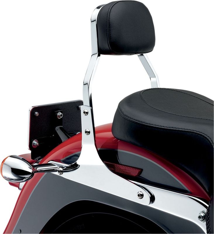 Sissybar Cobra fyrkantig krom Sportster 04-20
