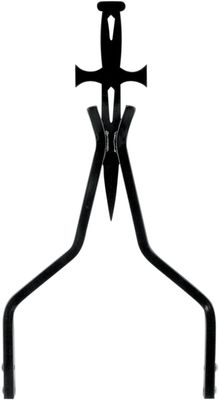 Sissybar Cycle Visions Daggertude Sticks 18DAGGTD Softail 06-17 svart