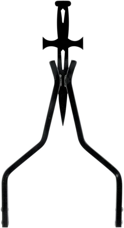 Sissybar Cycle Visions Daggertude Sticks 18DAGGTD Softail 06-17 svart