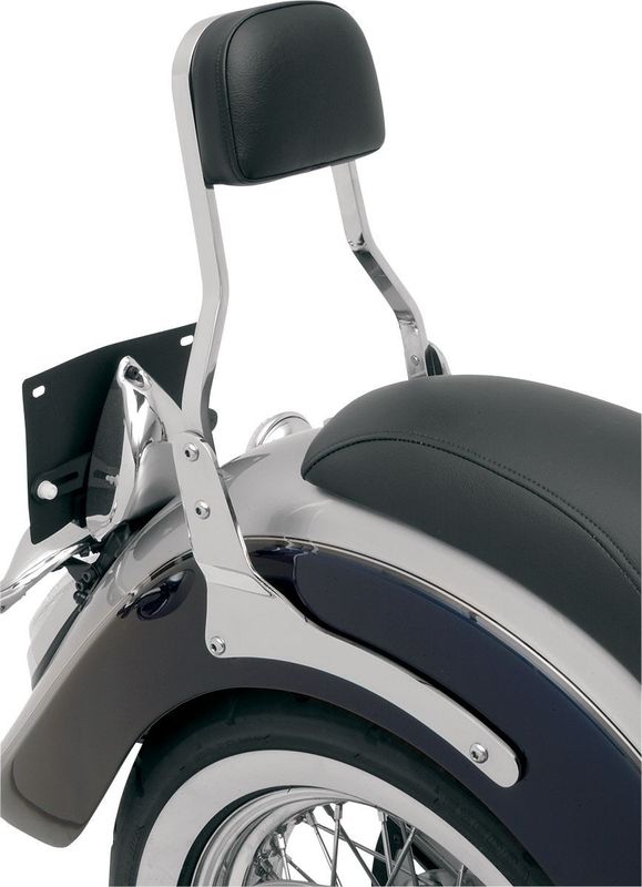 Sissybar Cobra fyrkantig krom kort Yamaha Stryker 11-17