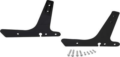 Sidoplåt sissybar Drag Specialties rund svart XL Sportster 04-19