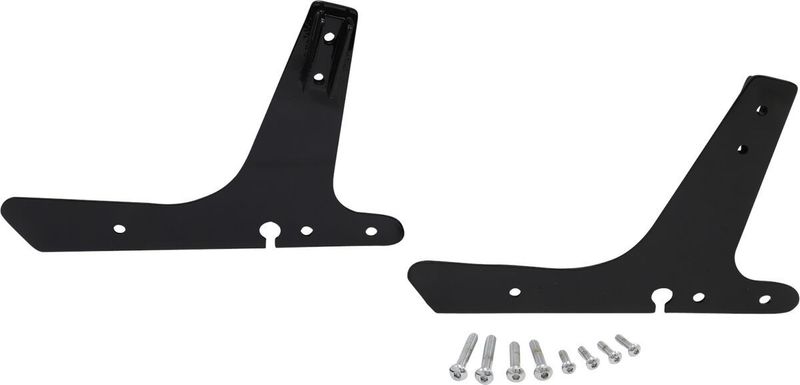 Sidoplåt sissybar Drag Specialties rund svart XL Sportster 04-19