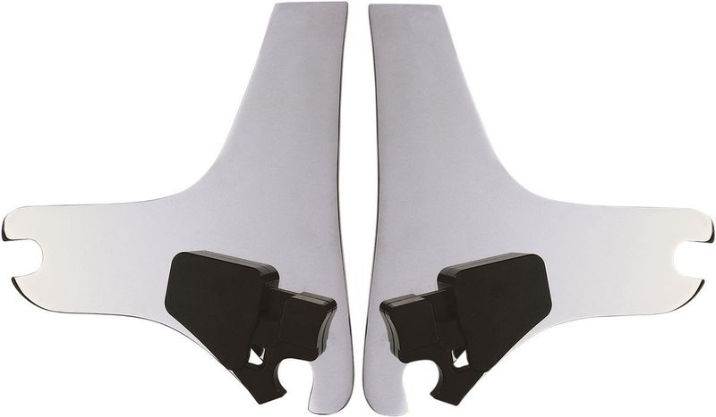 Sidoplattor sissybar Cycle Visions D-Tach krom Touring 94-08
