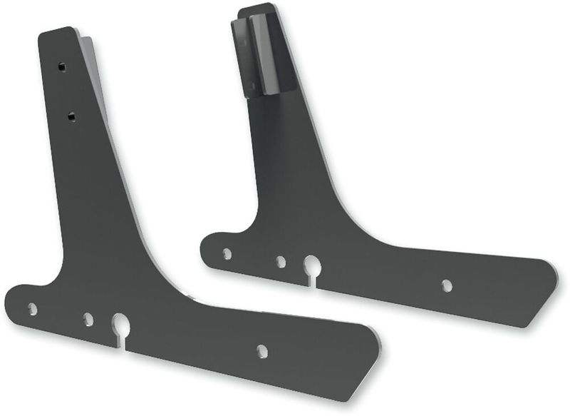 Sidoplattor sissy bar Khrome Werks svart XL 04-19