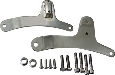 Sidoplattor sissybar Drag Specialties krom Sportster 79-81
