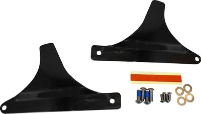 Plattor Drag Specialties Softail 00-17 svart