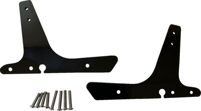 Sidoplattor sissybar Drag Specialties svart Sportster 04