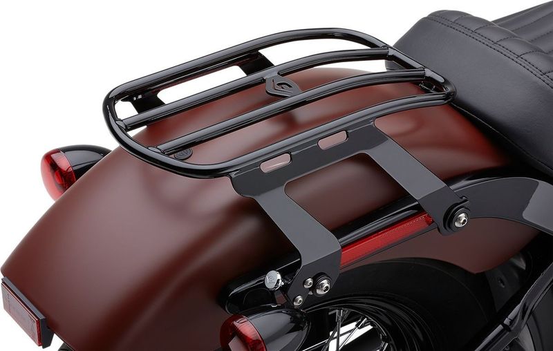 Pakethållare Cobra Detachable Softail 18-upp svart
