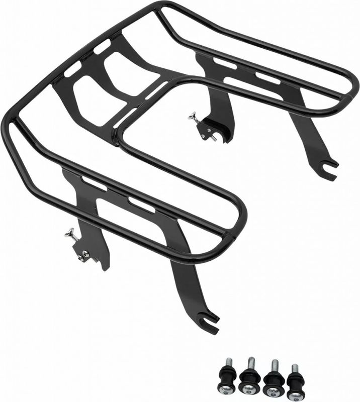 Pakethållare Cobra Ass Detachable svart Softail 18-23