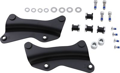 Ryggstöd Drag Specialties Touring 14-24, Trike 17-19 svart