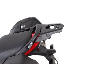 Pakethållare SW-Motech aluminium svart Triumph 05-12